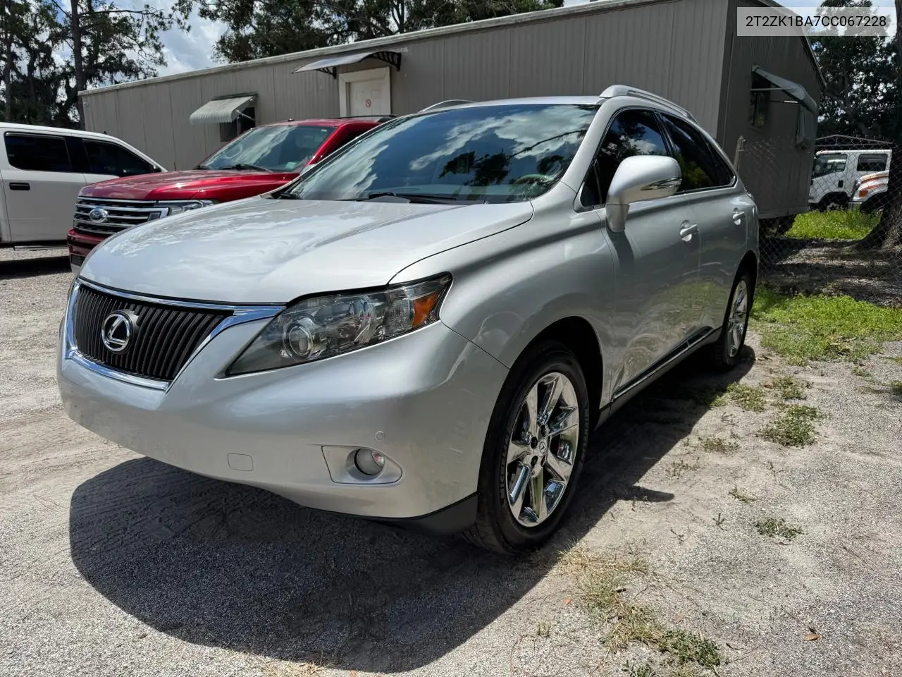 2012 Lexus Rx 350 VIN: 2T2ZK1BA7CC067228 Lot: 63053005