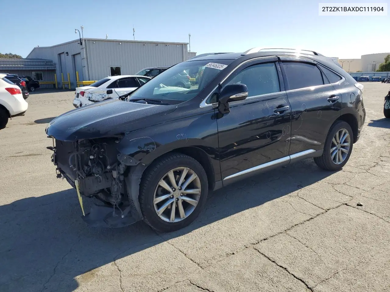 2013 Lexus Rx 350 VIN: 2T2ZK1BAXDC111904 Lot: 56346325