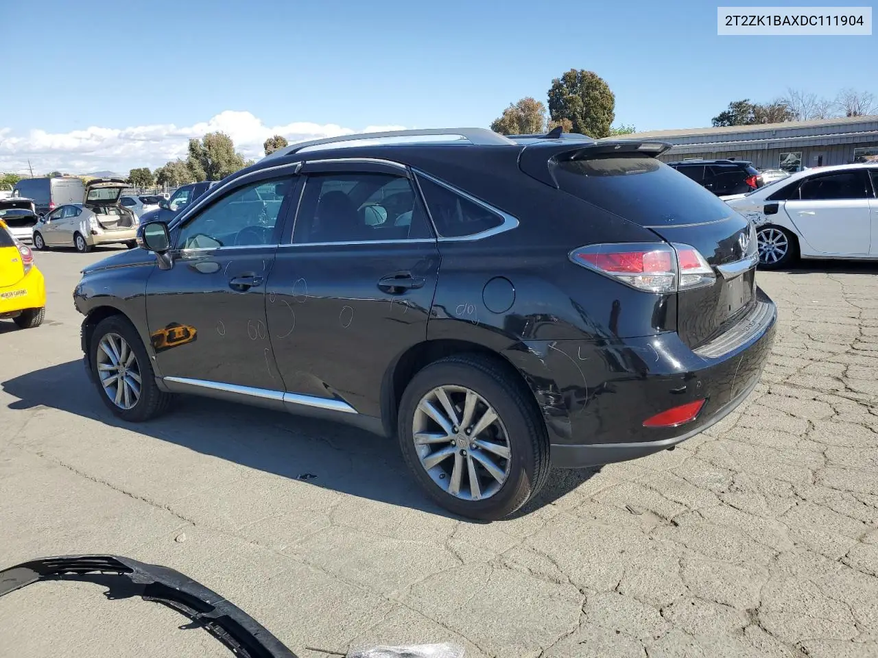 2013 Lexus Rx 350 VIN: 2T2ZK1BAXDC111904 Lot: 56346325
