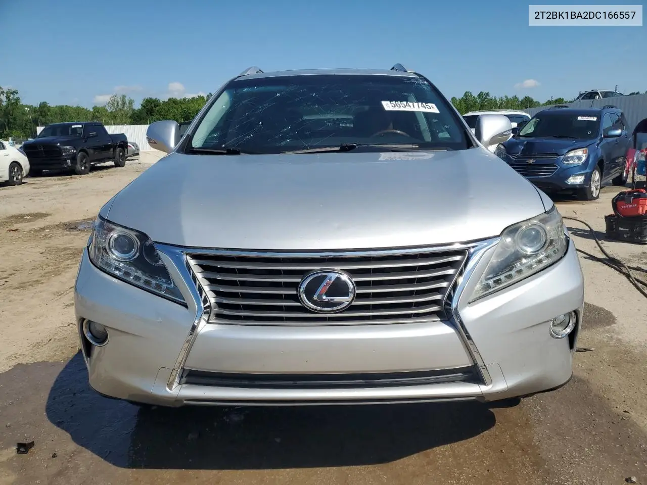 2013 Lexus Rx 350 Base VIN: 2T2BK1BA2DC166557 Lot: 56547745