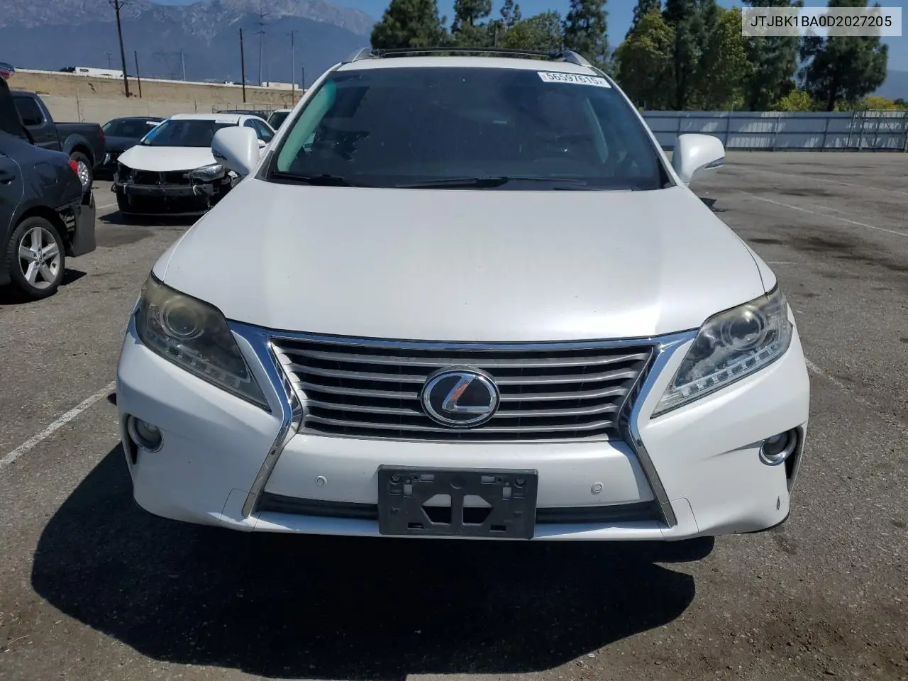 2013 Lexus Rx 350 Base VIN: JTJBK1BA0D2027205 Lot: 56597615