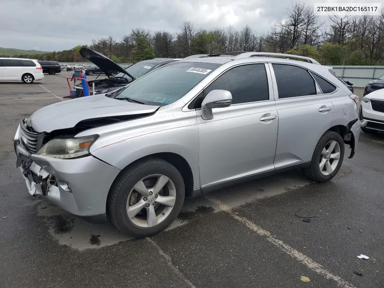 2013 Lexus Rx 350 Base VIN: 2T2BK1BA2DC165117 Lot: 56646305