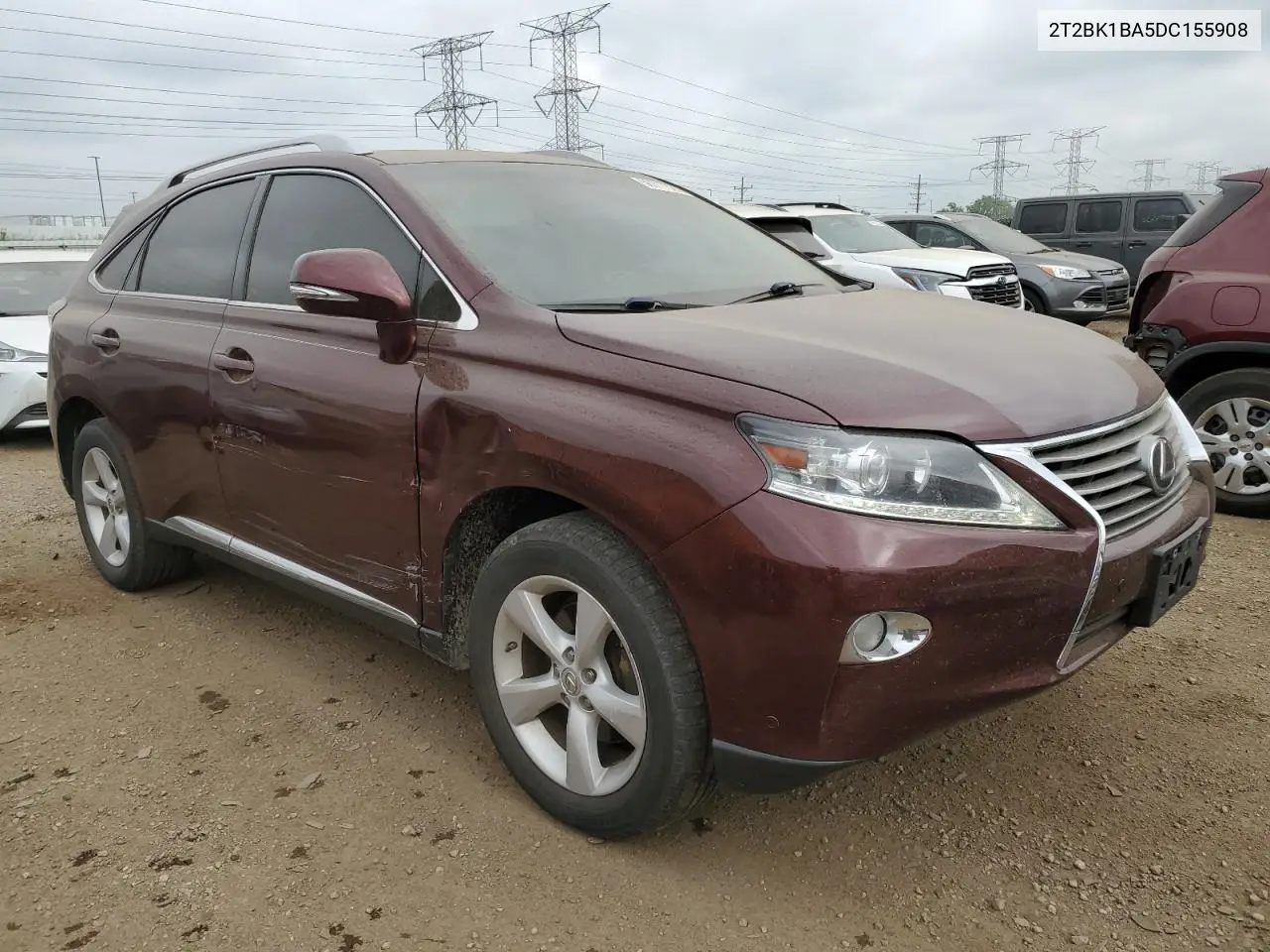 2013 Lexus Rx 350 Base VIN: 2T2BK1BA5DC155908 Lot: 56717325
