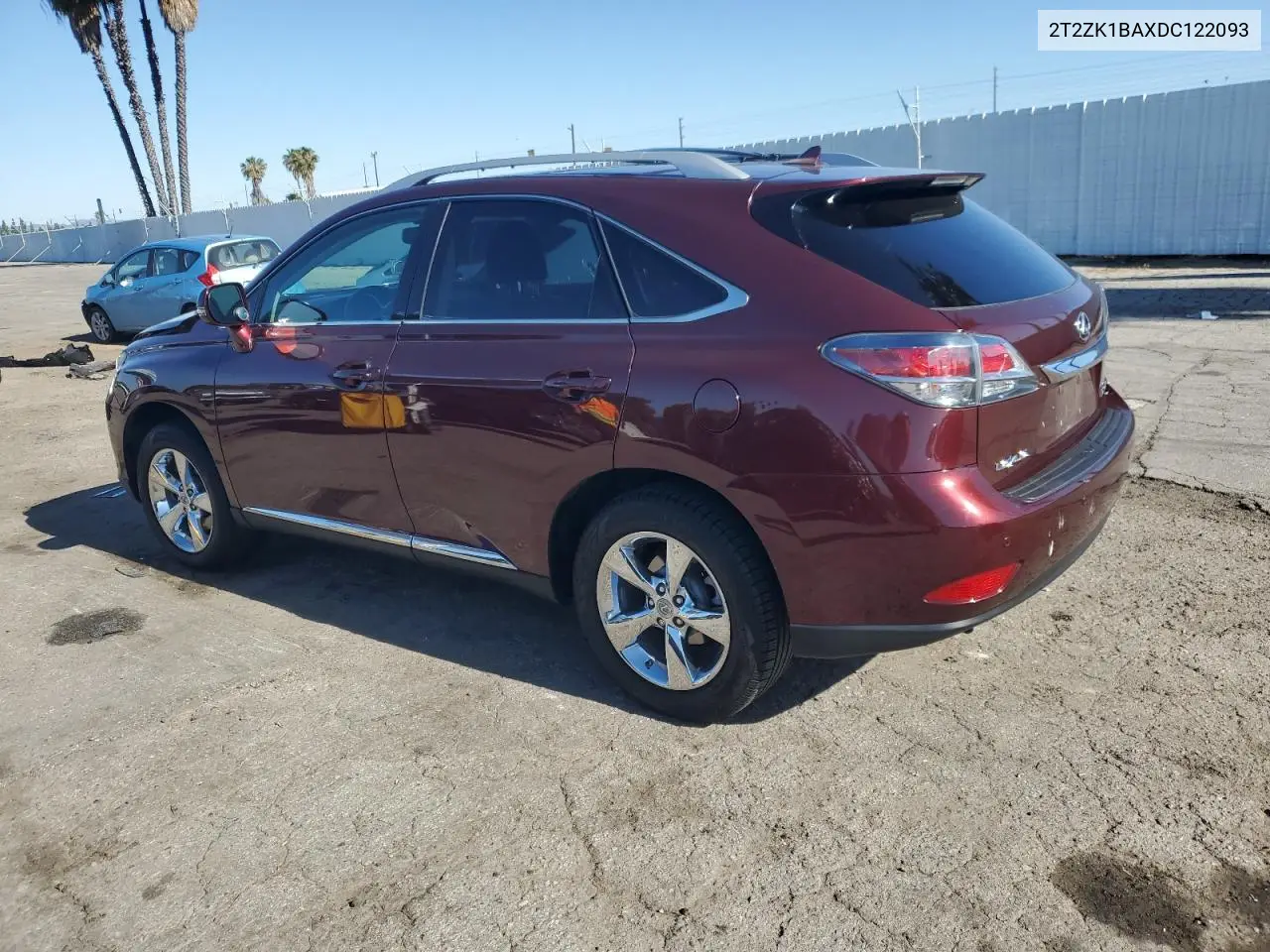 2013 Lexus Rx 350 VIN: 2T2ZK1BAXDC122093 Lot: 56862685