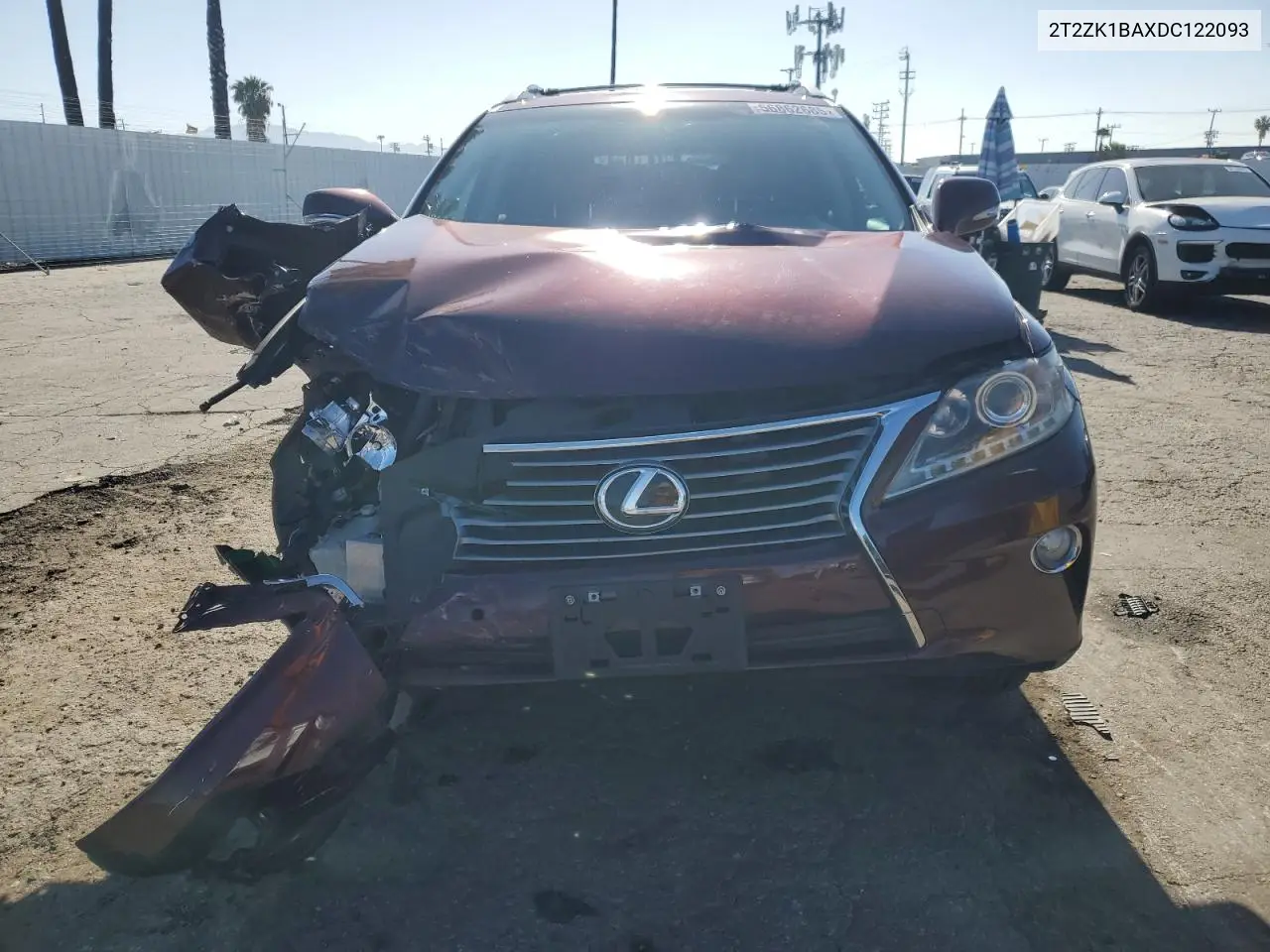 2013 Lexus Rx 350 VIN: 2T2ZK1BAXDC122093 Lot: 56862685