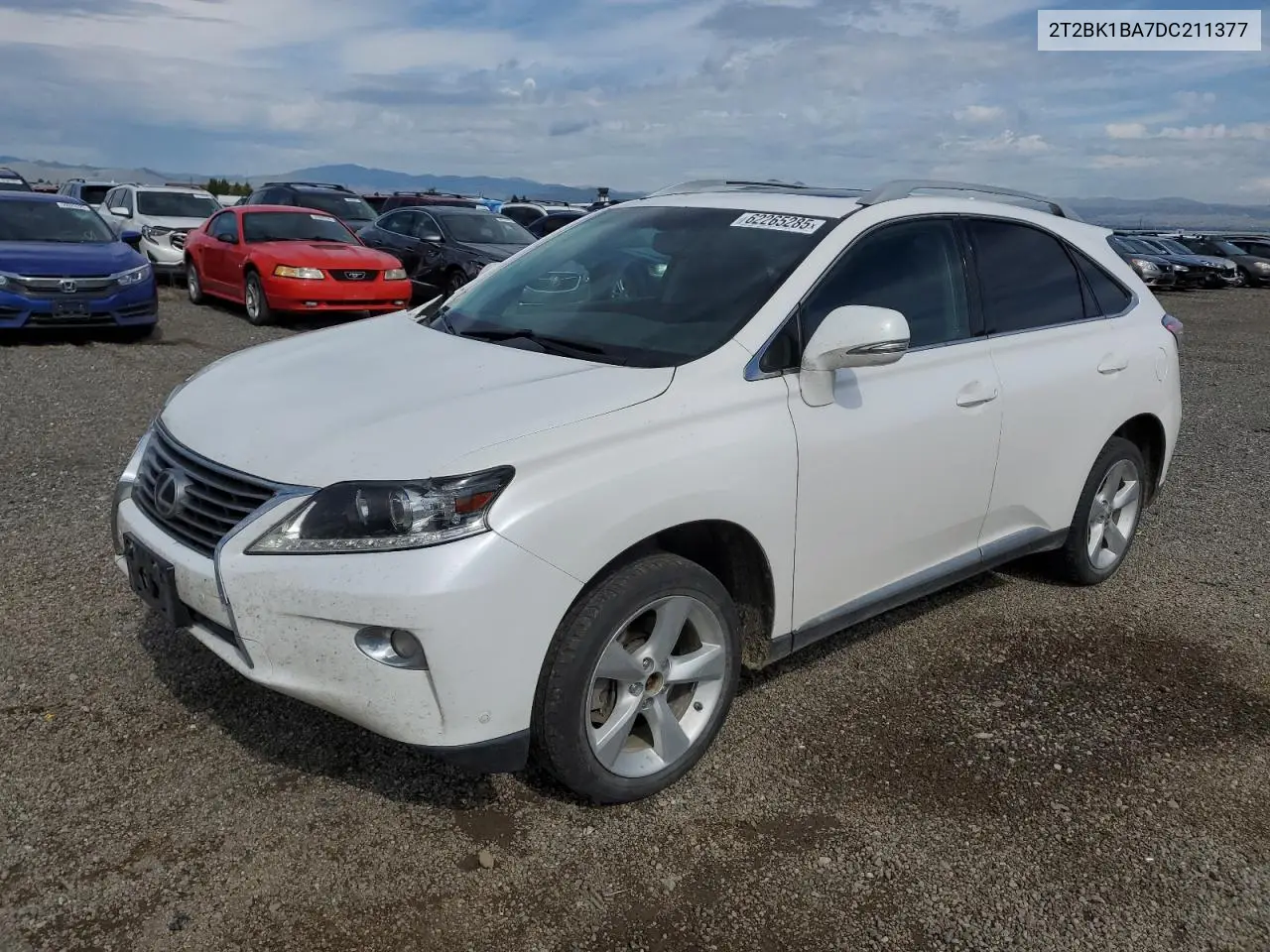 2013 Lexus Rx 350 Base VIN: 2T2BK1BA7DC211377 Lot: 62265285