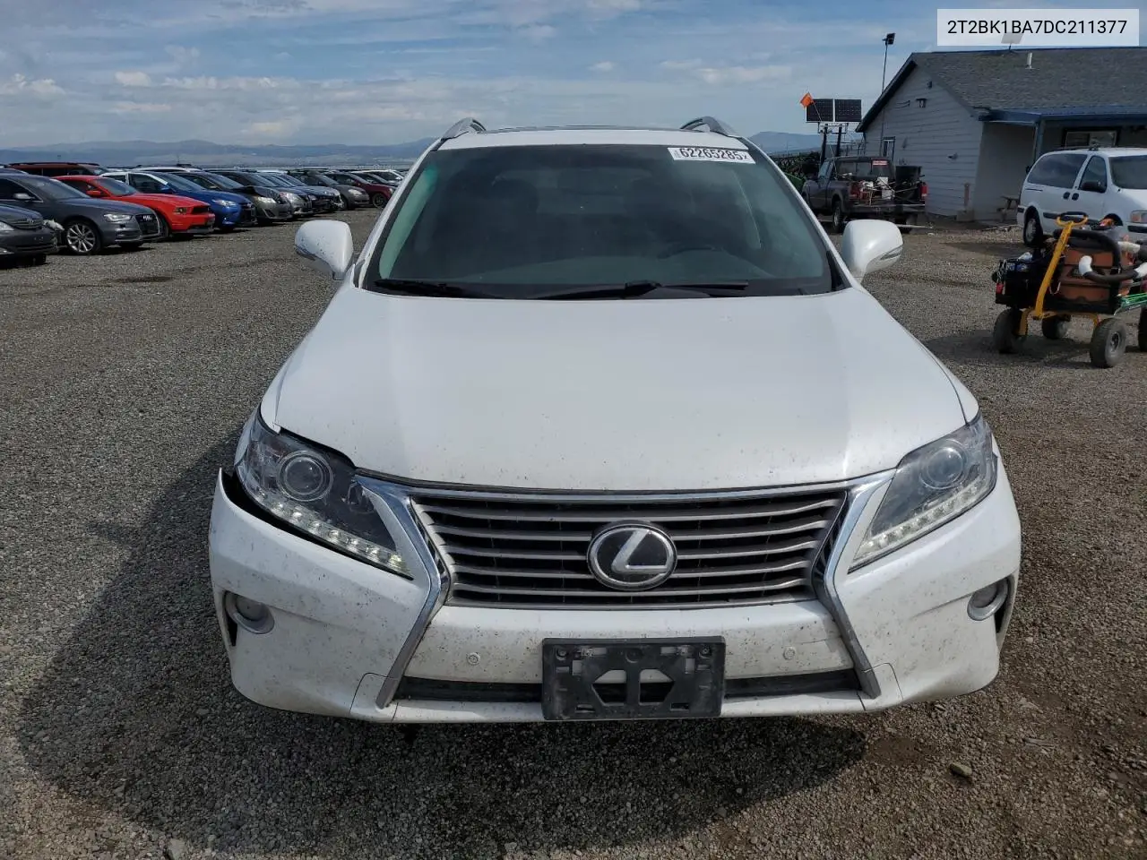 2013 Lexus Rx 350 Base VIN: 2T2BK1BA7DC211377 Lot: 62265285