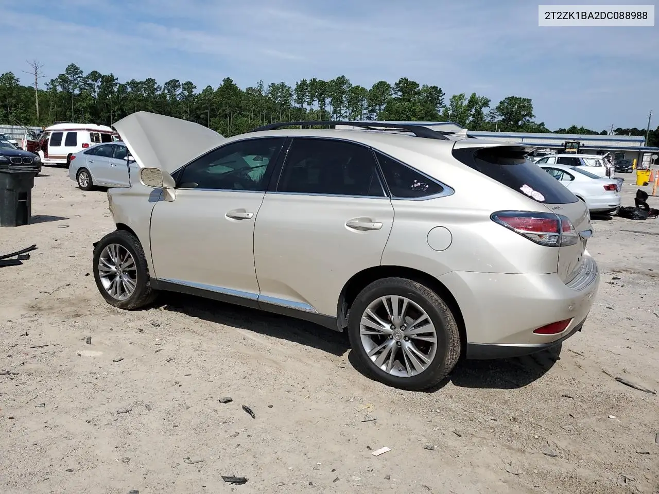 2013 Lexus Rx 350 VIN: 2T2ZK1BA2DC088988 Lot: 62649425