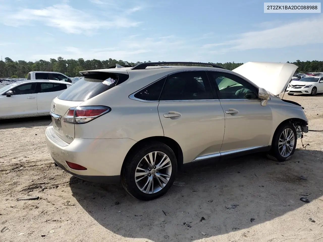2013 Lexus Rx 350 VIN: 2T2ZK1BA2DC088988 Lot: 62649425