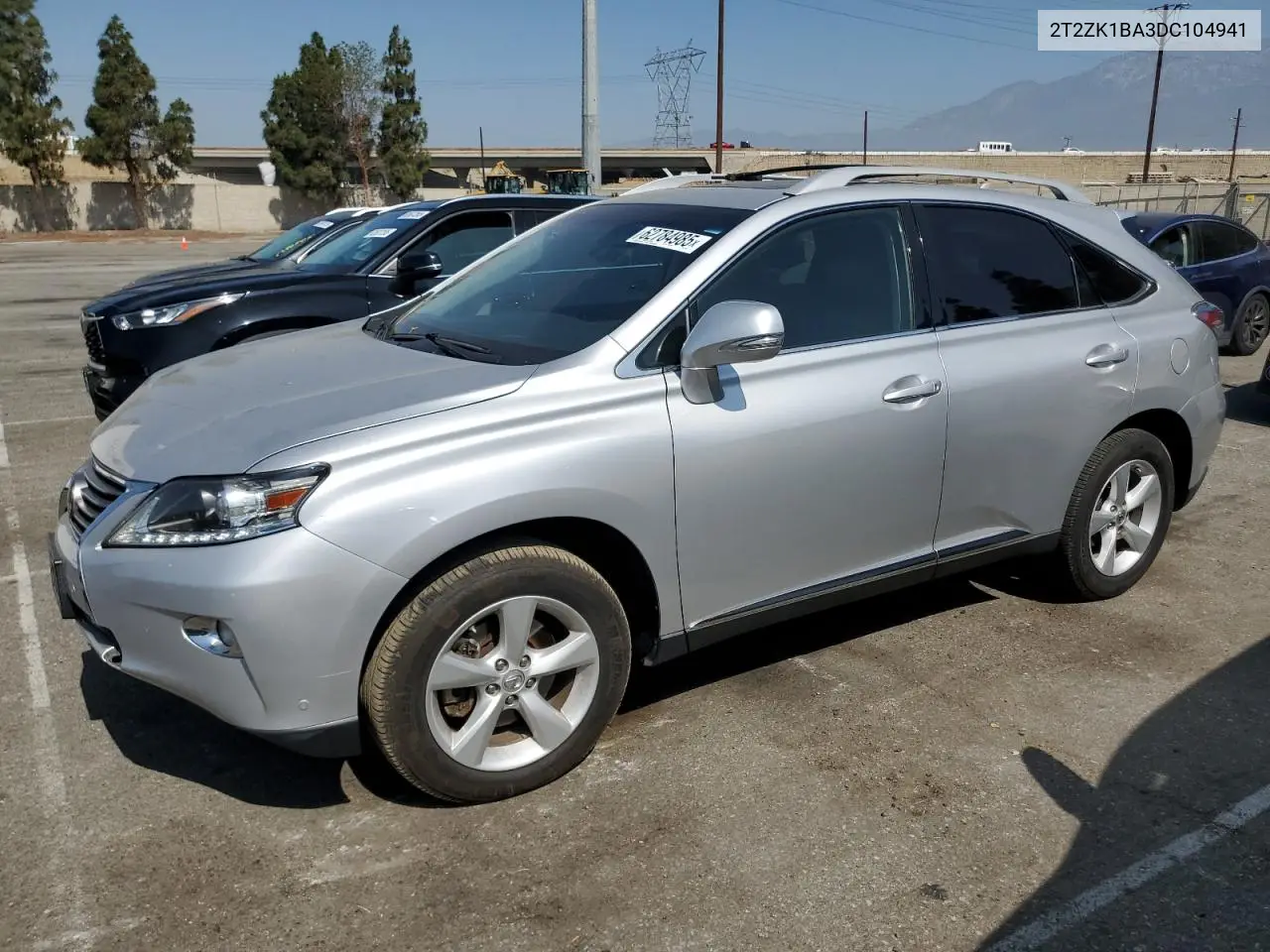 2013 Lexus Rx 350 VIN: 2T2ZK1BA3DC104941 Lot: 62784985