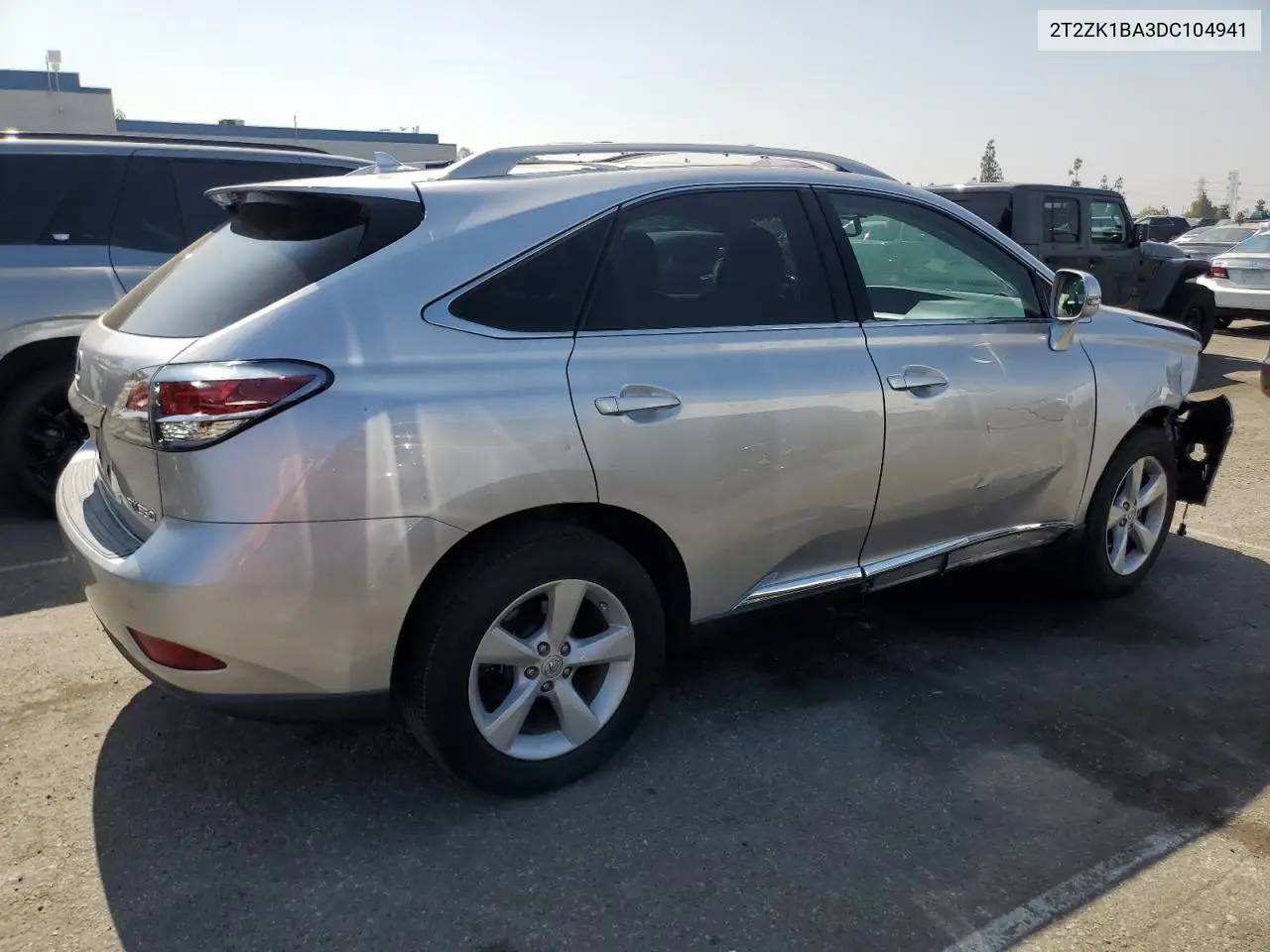 2013 Lexus Rx 350 VIN: 2T2ZK1BA3DC104941 Lot: 62784985