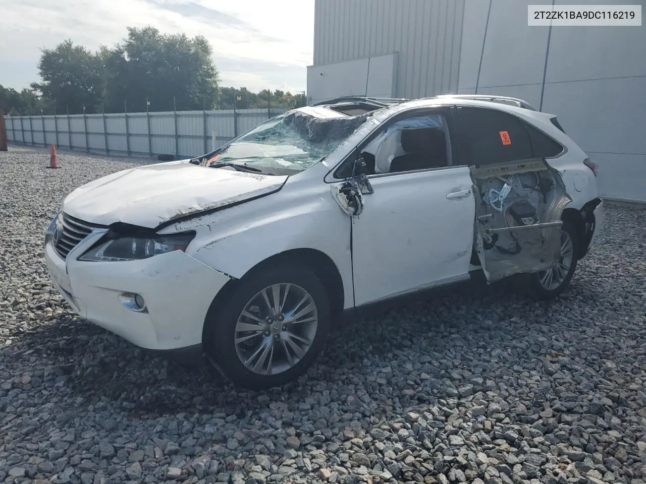 2013 Lexus Rx 350 VIN: 2T2ZK1BA9DC116219 Lot: 62823505