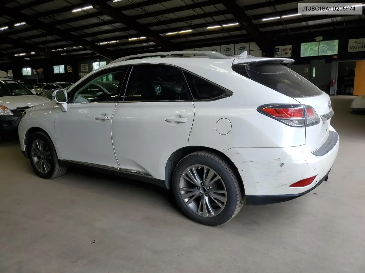 2013 Lexus Rx 450H VIN: JTJBC1BA1D2059741 Lot: 62861135