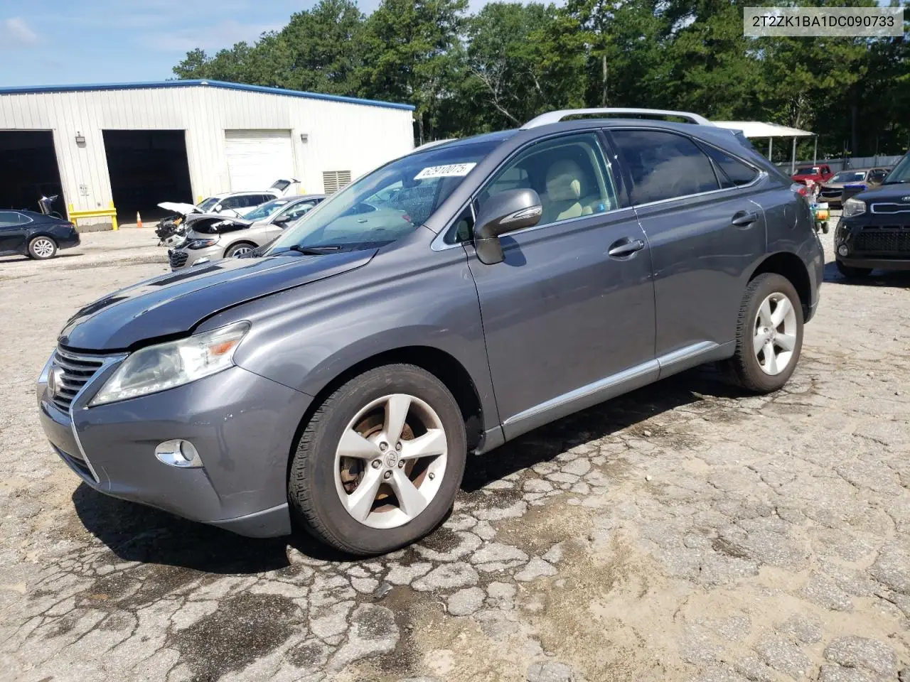 2013 Lexus Rx 350 VIN: 2T2ZK1BA1DC090733 Lot: 62910075
