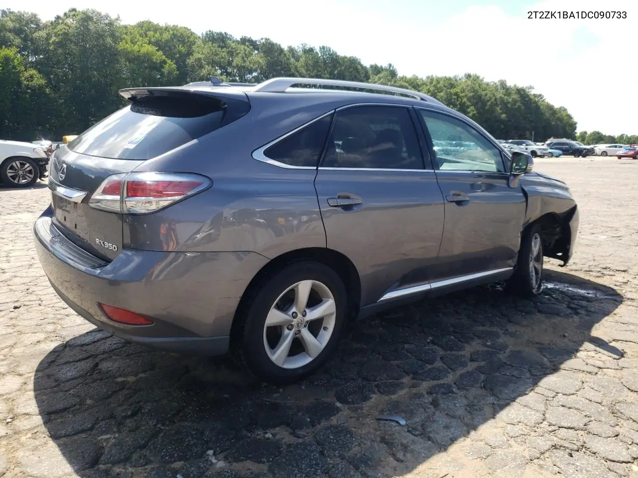 2013 Lexus Rx 350 VIN: 2T2ZK1BA1DC090733 Lot: 62910075