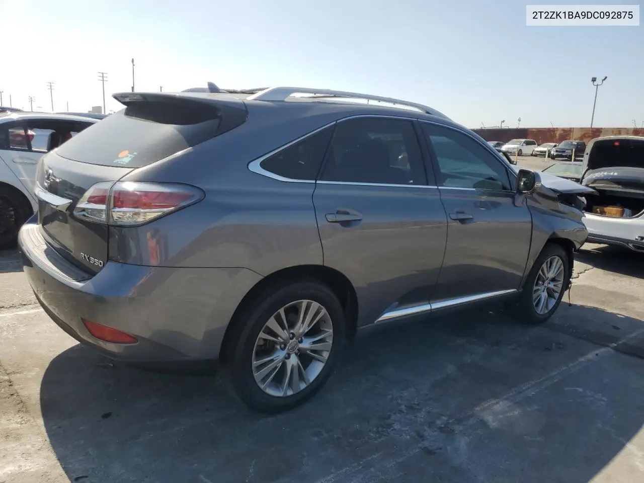 2013 Lexus Rx 350 VIN: 2T2ZK1BA9DC092875 Lot: 62983815