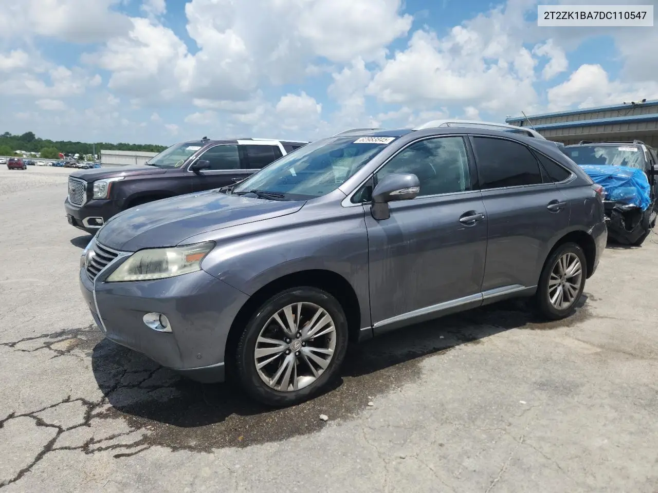 2013 Lexus Rx 350 VIN: 2T2ZK1BA7DC110547 Lot: 62983845