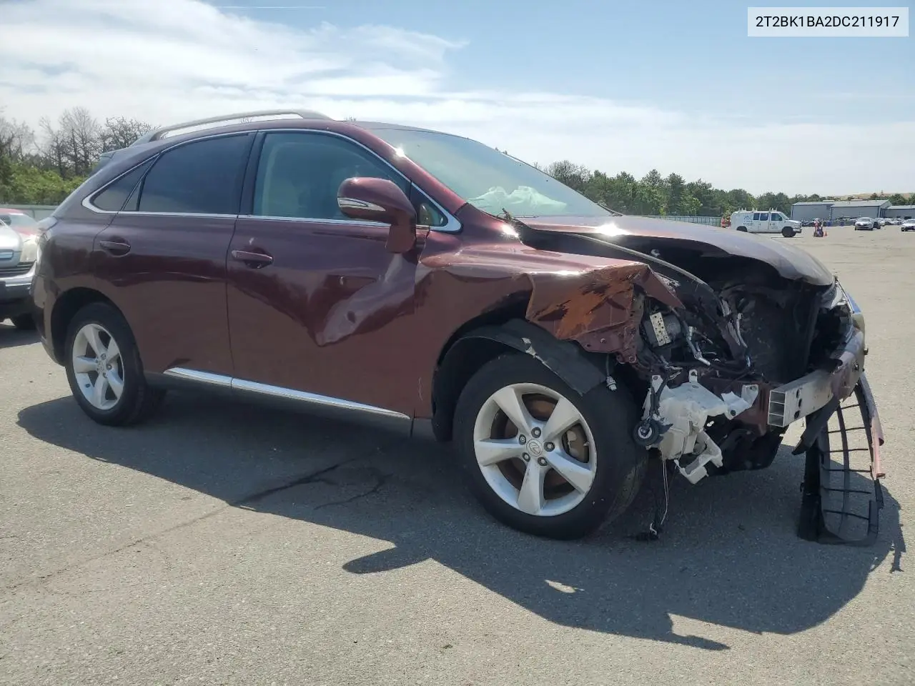 2013 Lexus Rx 350 Base VIN: 2T2BK1BA2DC211917 Lot: 63061895