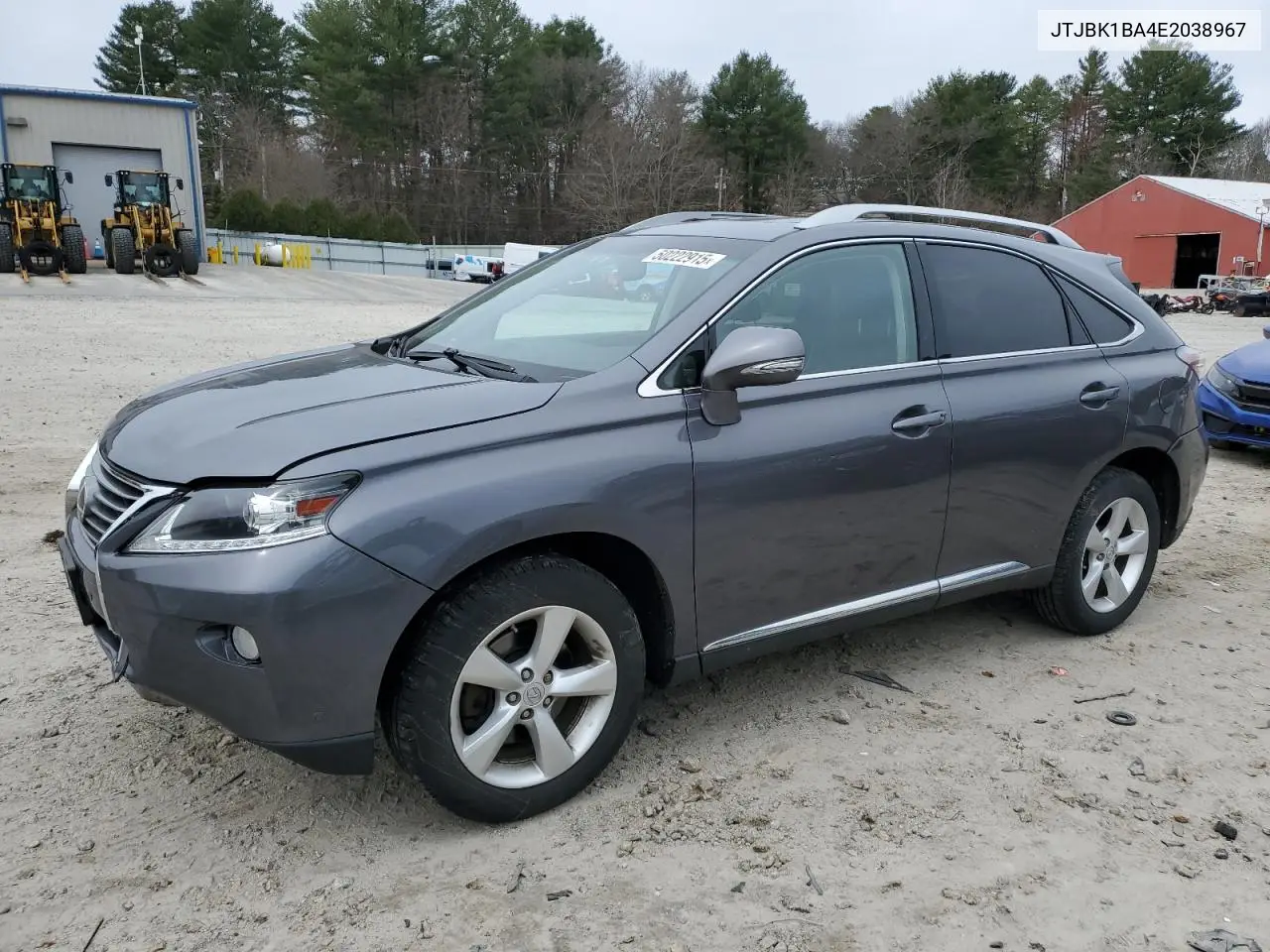 2014 Lexus Rx 350 Base VIN: JTJBK1BA4E2038967 Lot: 50222915