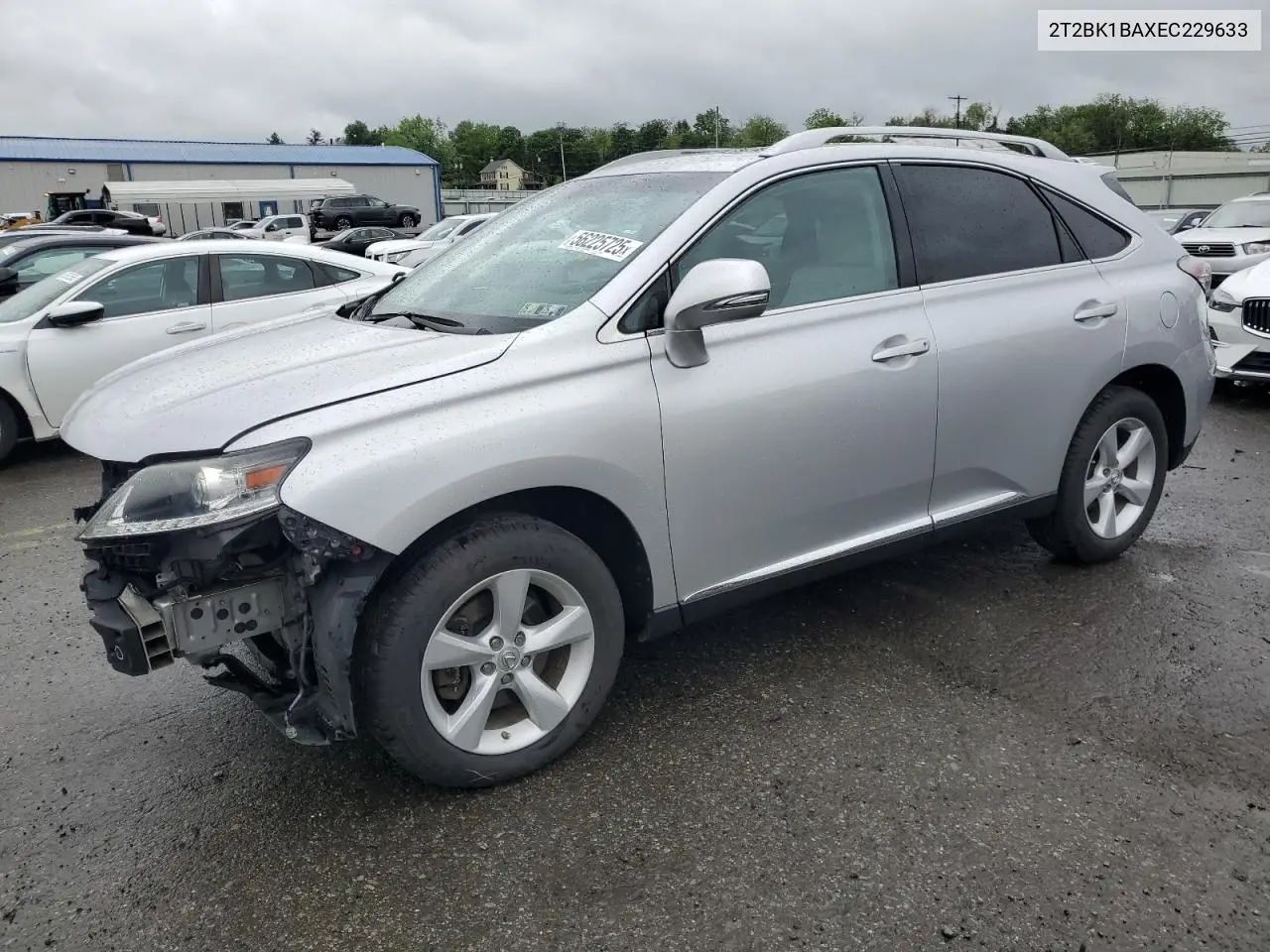 2014 Lexus Rx 350 Base VIN: 2T2BK1BAXEC229633 Lot: 56225725
