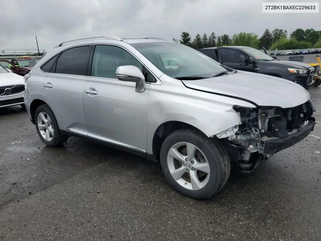 2014 Lexus Rx 350 Base VIN: 2T2BK1BAXEC229633 Lot: 56225725