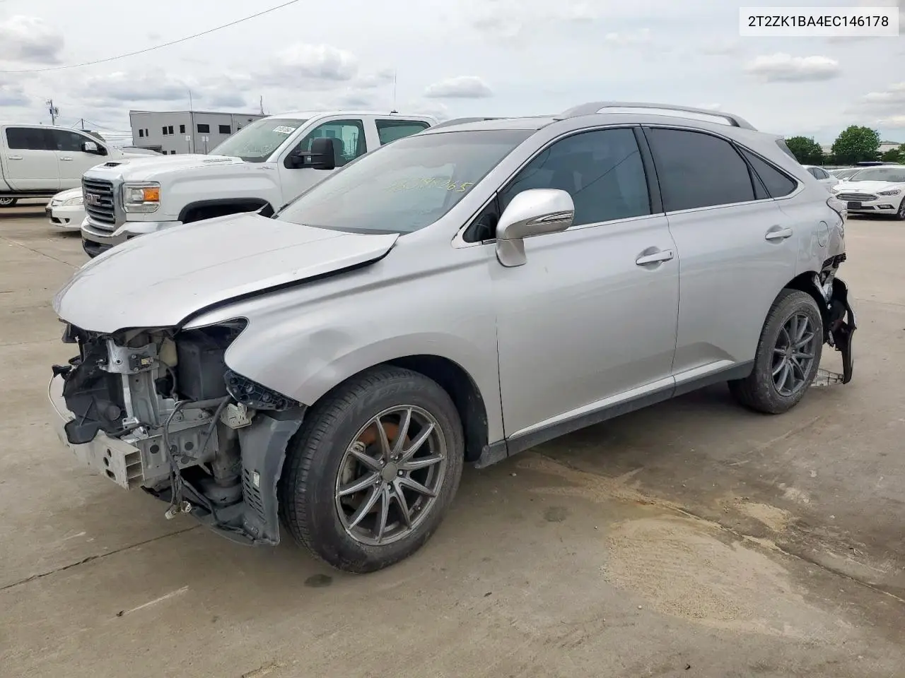 2014 Lexus Rx 350 VIN: 2T2ZK1BA4EC146178 Lot: 56388265