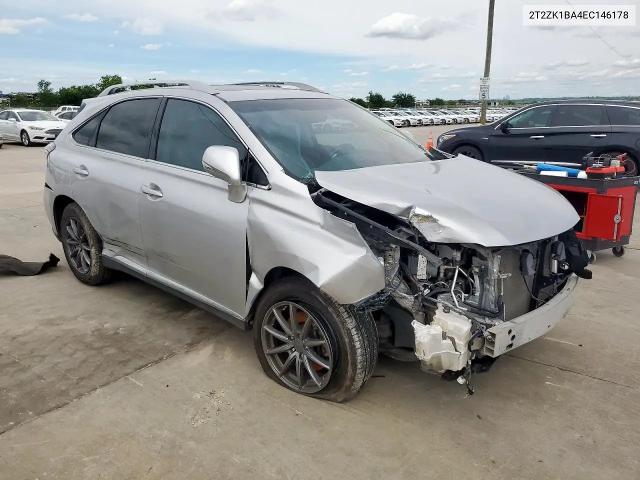 2014 Lexus Rx 350 VIN: 2T2ZK1BA4EC146178 Lot: 56388265
