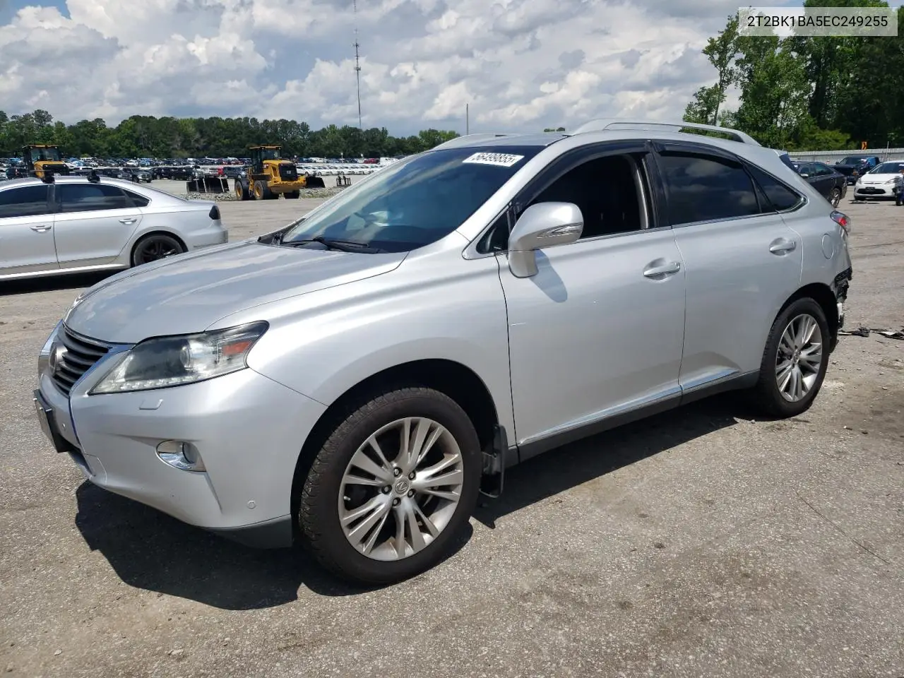 2014 Lexus Rx 350 Base VIN: 2T2BK1BA5EC249255 Lot: 56499855