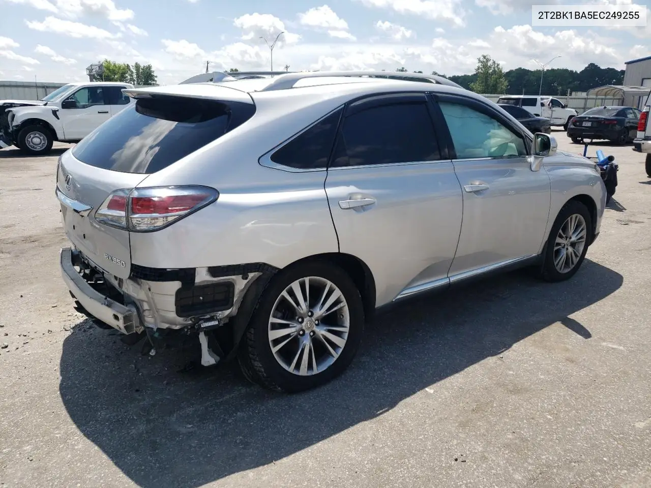 2014 Lexus Rx 350 Base VIN: 2T2BK1BA5EC249255 Lot: 56499855