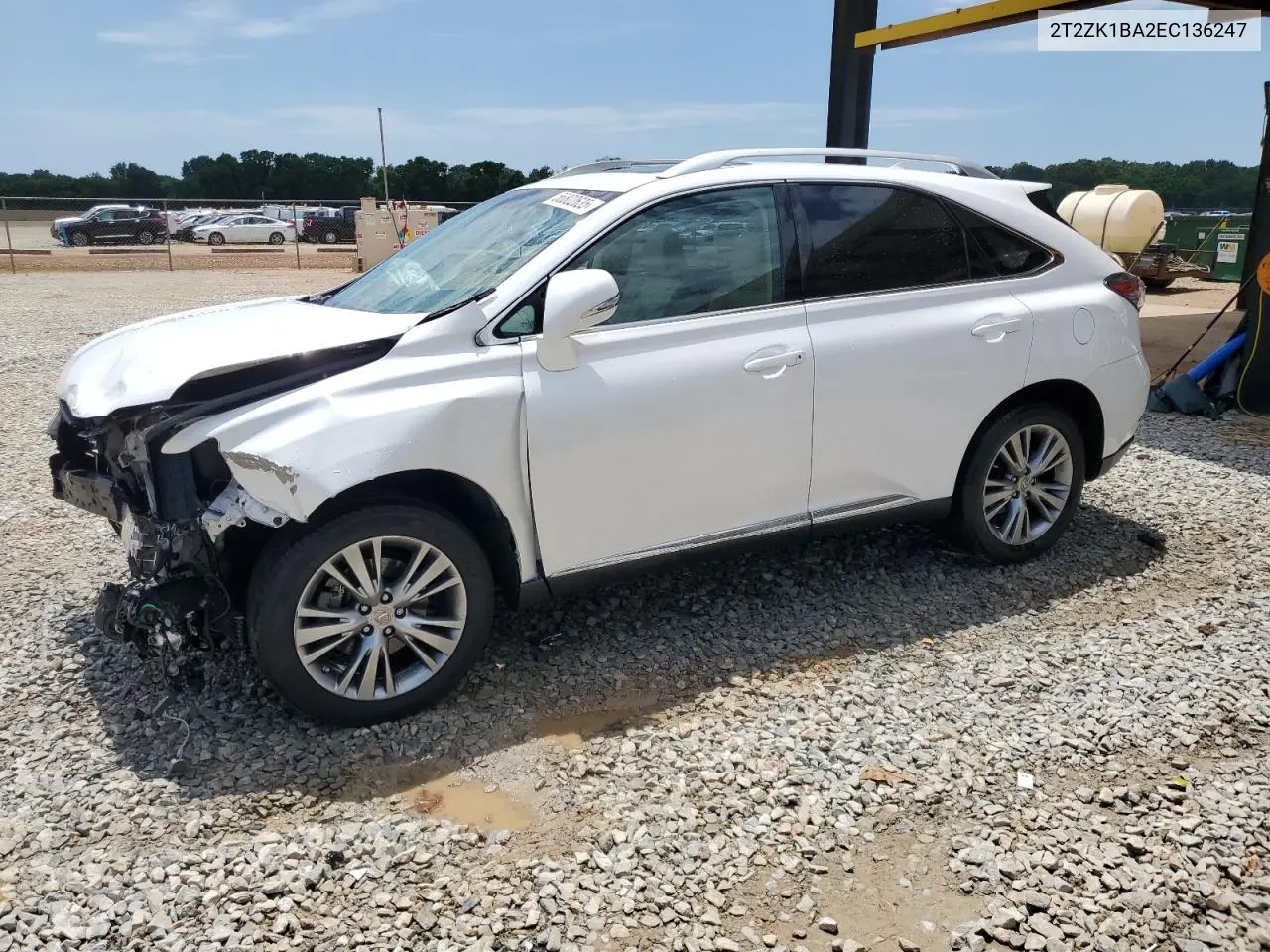 2014 Lexus Rx 350 VIN: 2T2ZK1BA2EC136247 Lot: 56802635