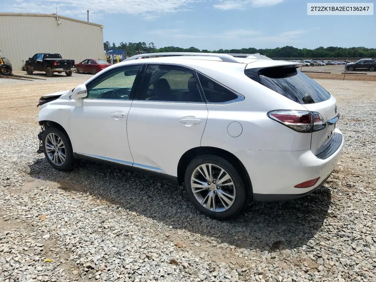 2014 Lexus Rx 350 VIN: 2T2ZK1BA2EC136247 Lot: 56802635