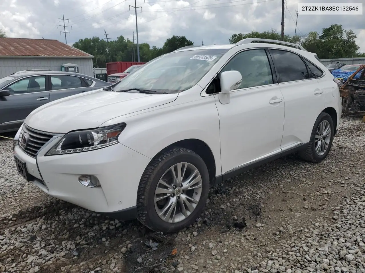 2014 Lexus Rx 350 VIN: 2T2ZK1BA3EC132546 Lot: 56973505