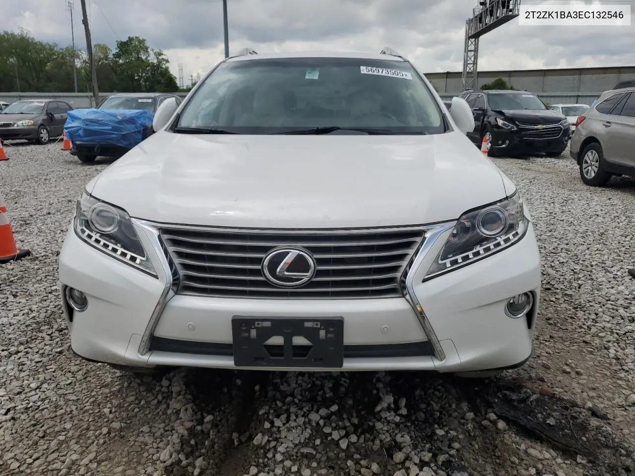 2014 Lexus Rx 350 VIN: 2T2ZK1BA3EC132546 Lot: 56973505