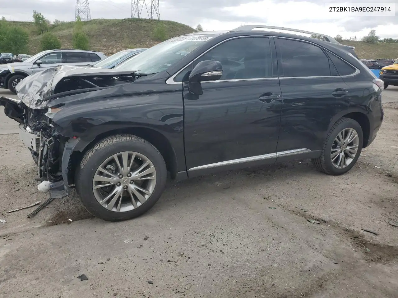 2014 Lexus Rx 350 Base VIN: 2T2BK1BA9EC247914 Lot: 57070415