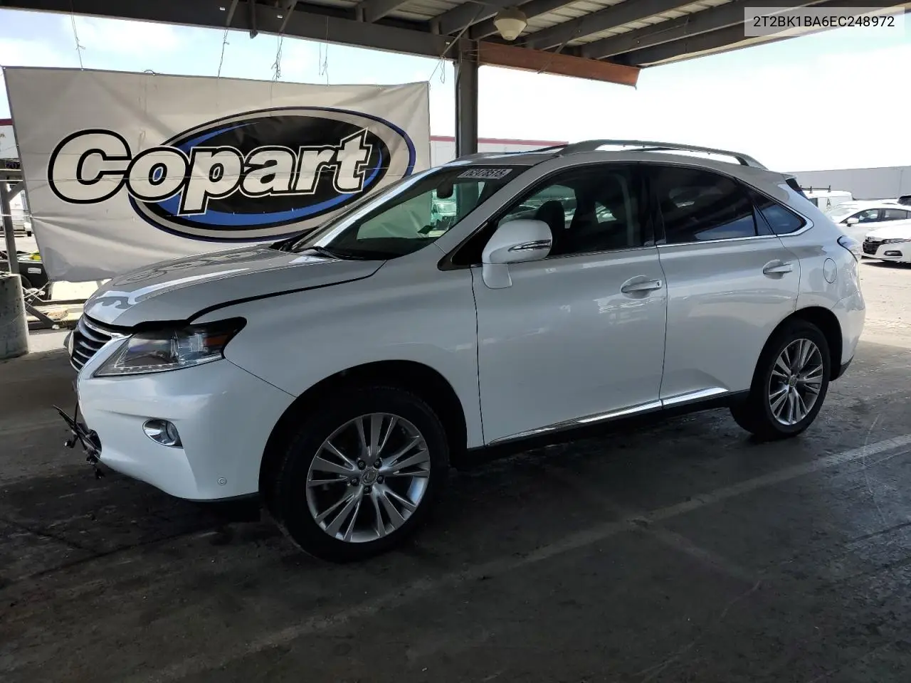 2014 Lexus Rx 350 Base VIN: 2T2BK1BA6EC248972 Lot: 62478515