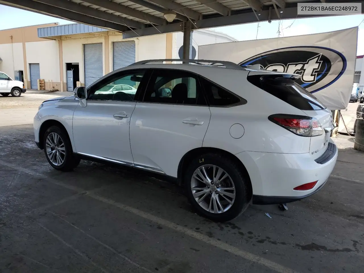 2014 Lexus Rx 350 Base VIN: 2T2BK1BA6EC248972 Lot: 62478515