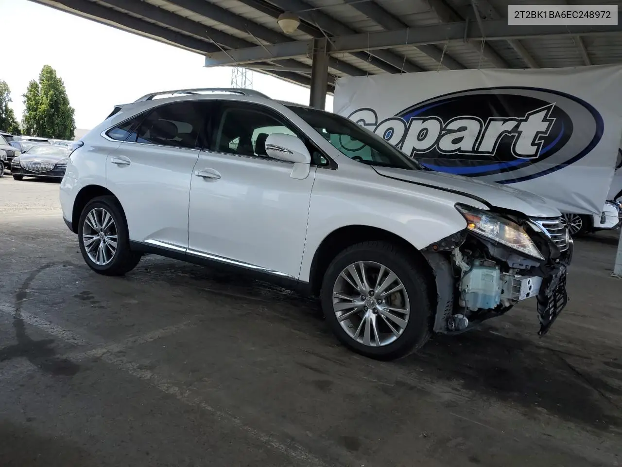 2014 Lexus Rx 350 Base VIN: 2T2BK1BA6EC248972 Lot: 62478515