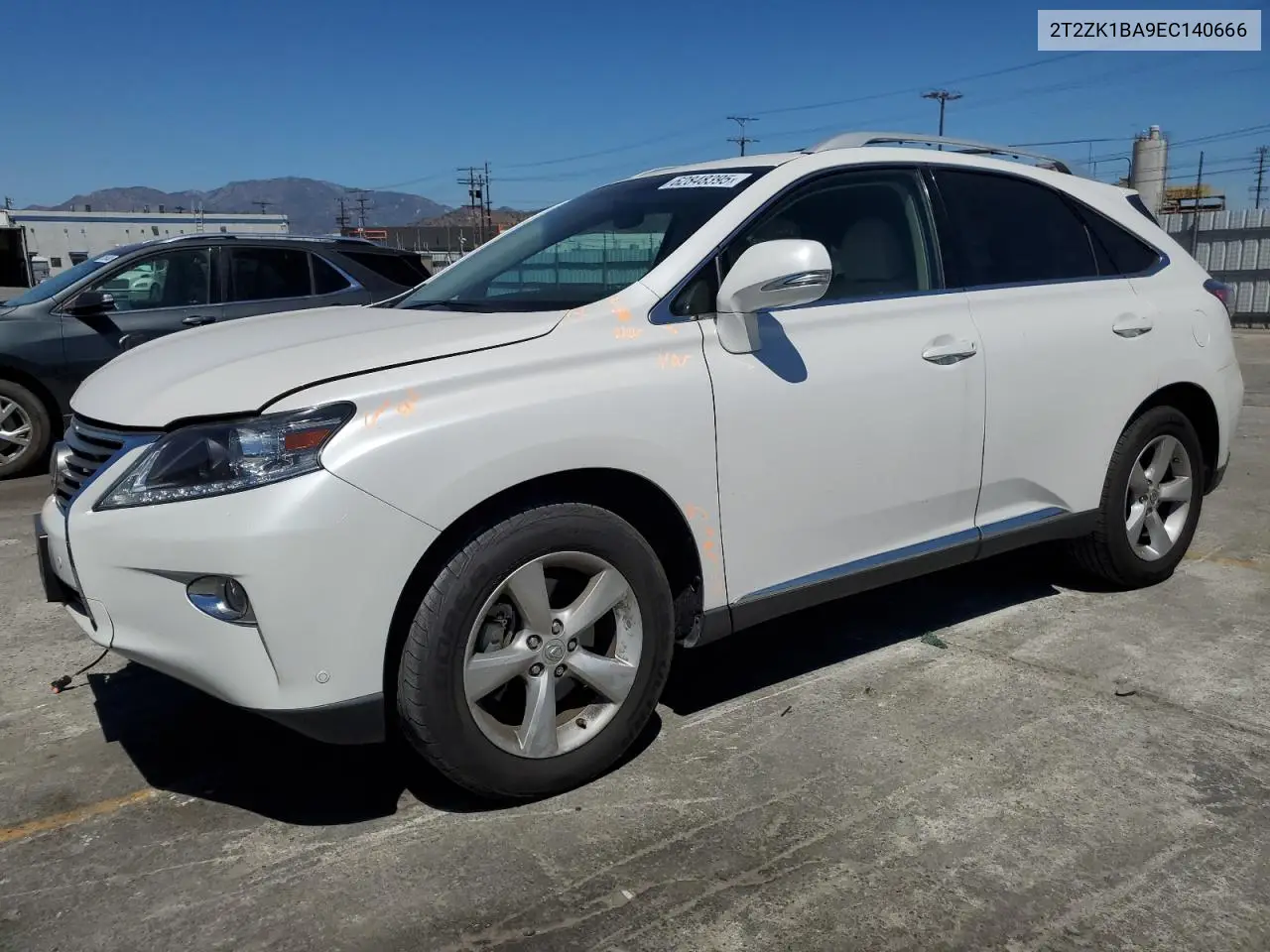 2014 Lexus Rx 350 VIN: 2T2ZK1BA9EC140666 Lot: 62848395