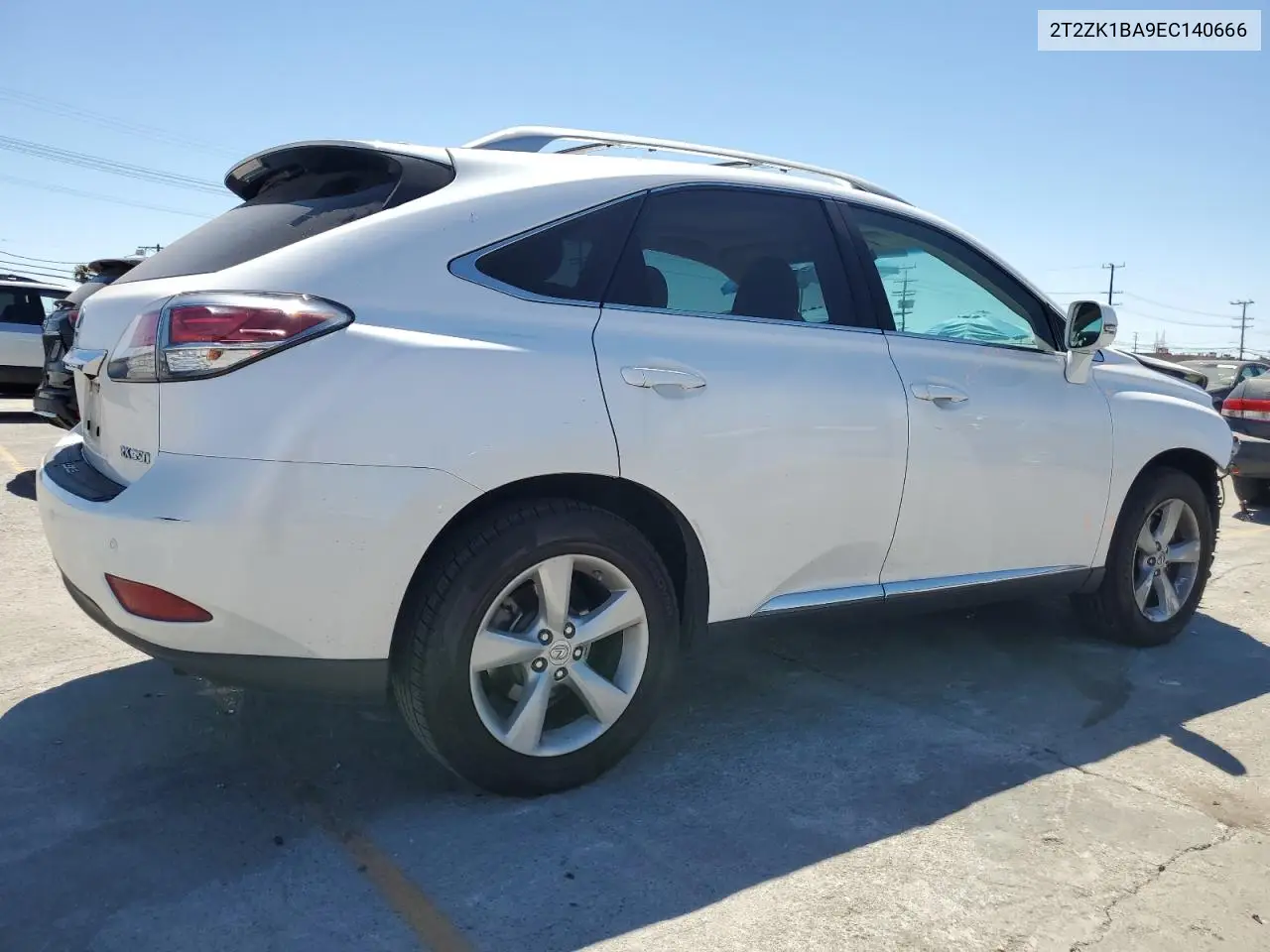 2014 Lexus Rx 350 VIN: 2T2ZK1BA9EC140666 Lot: 62848395