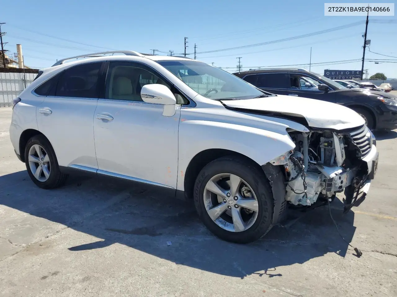 2014 Lexus Rx 350 VIN: 2T2ZK1BA9EC140666 Lot: 62848395