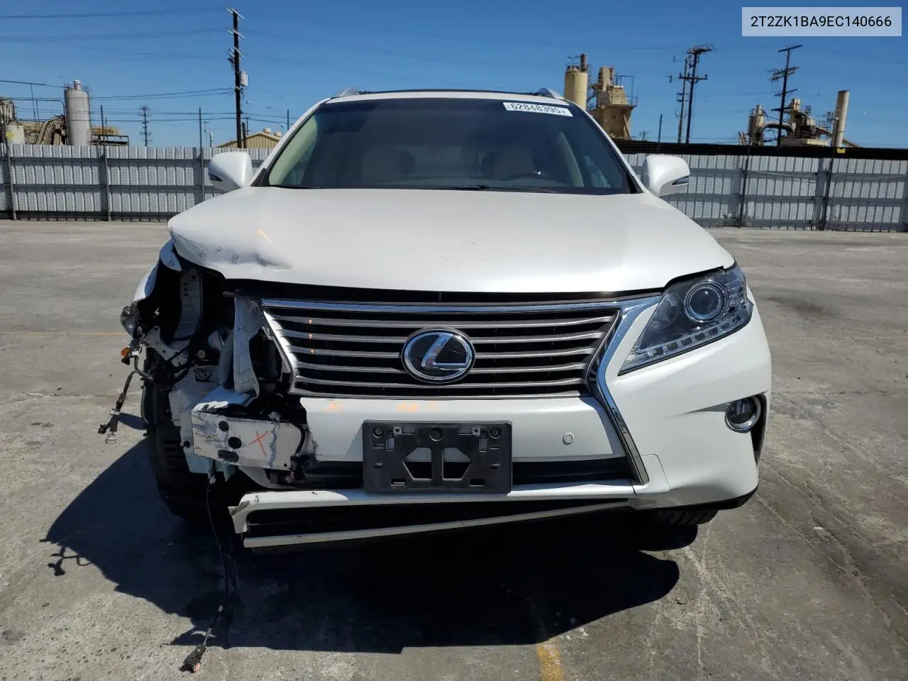 2014 Lexus Rx 350 VIN: 2T2ZK1BA9EC140666 Lot: 62848395