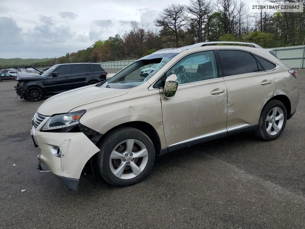 2015 Lexus Rx 350 Base VIN: 2T2BK1BA9FC326842 Lot: 56406925