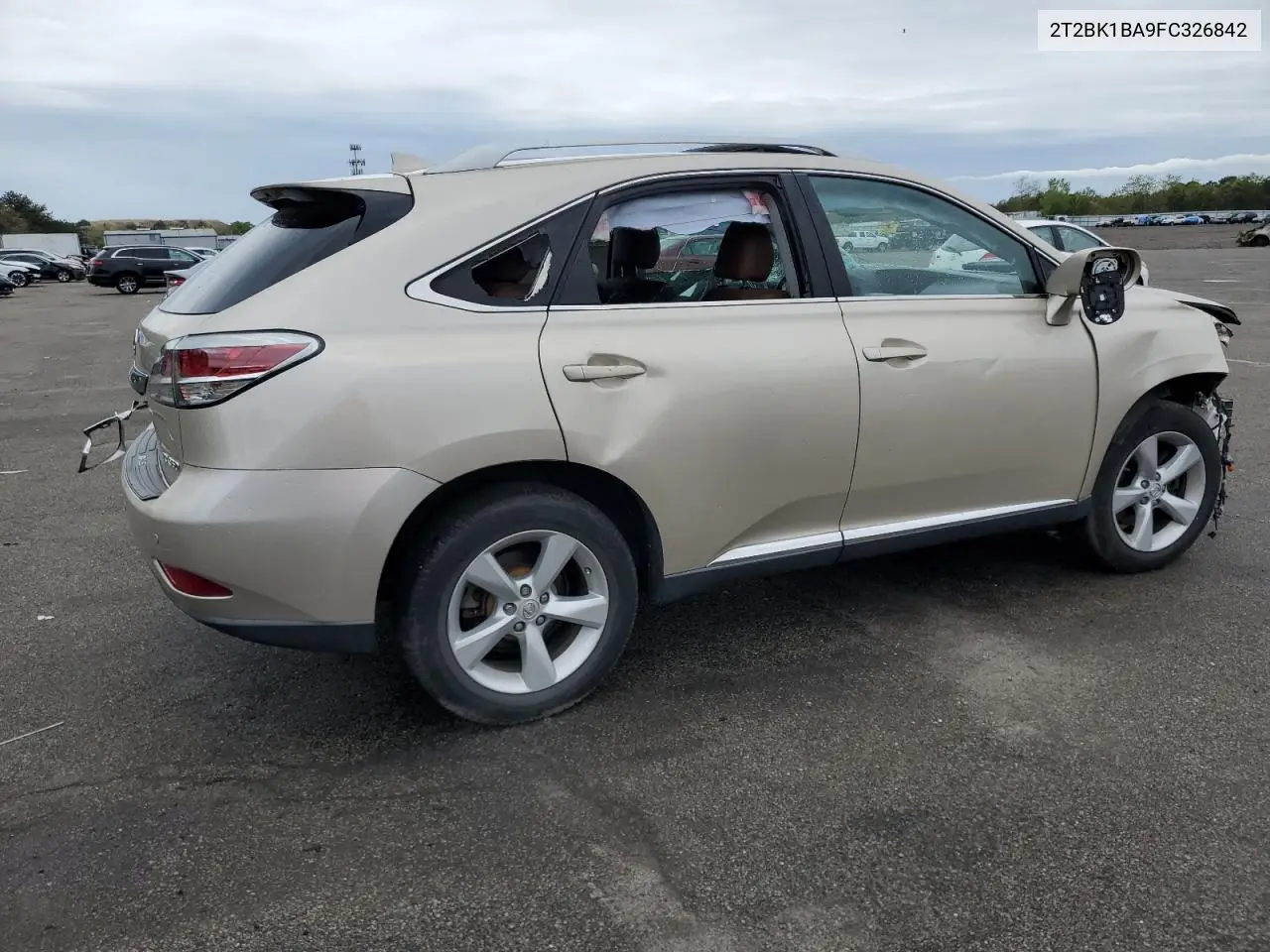 2015 Lexus Rx 350 Base VIN: 2T2BK1BA9FC326842 Lot: 56406925