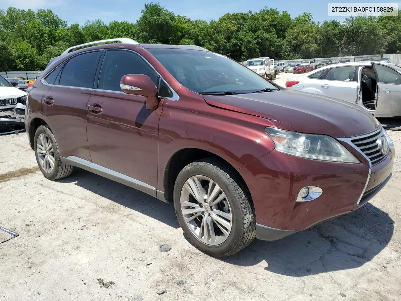 2015 Lexus Rx 350 VIN: 2T2ZK1BA0FC158829 Lot: 56669615
