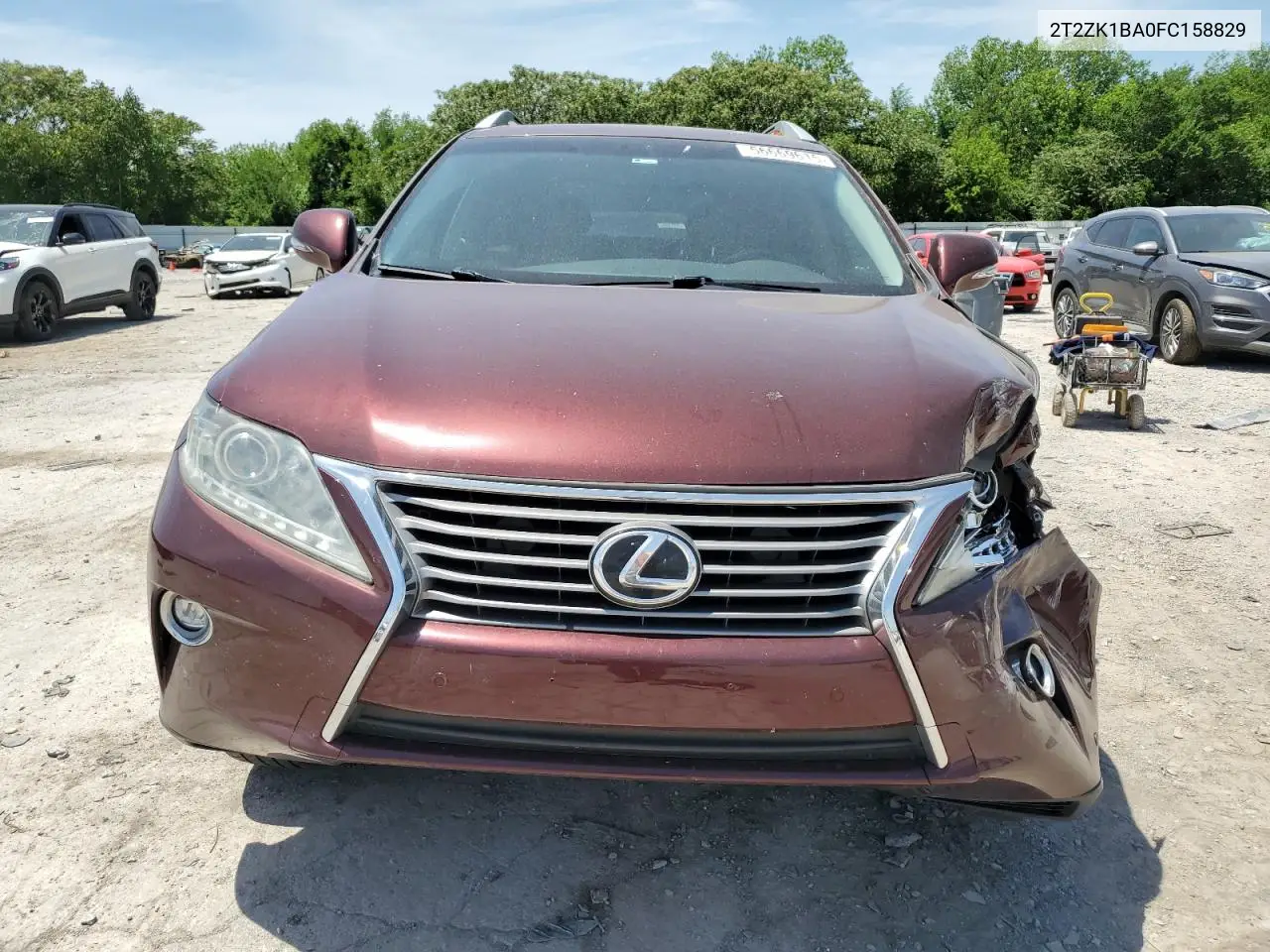 2015 Lexus Rx 350 VIN: 2T2ZK1BA0FC158829 Lot: 56669615
