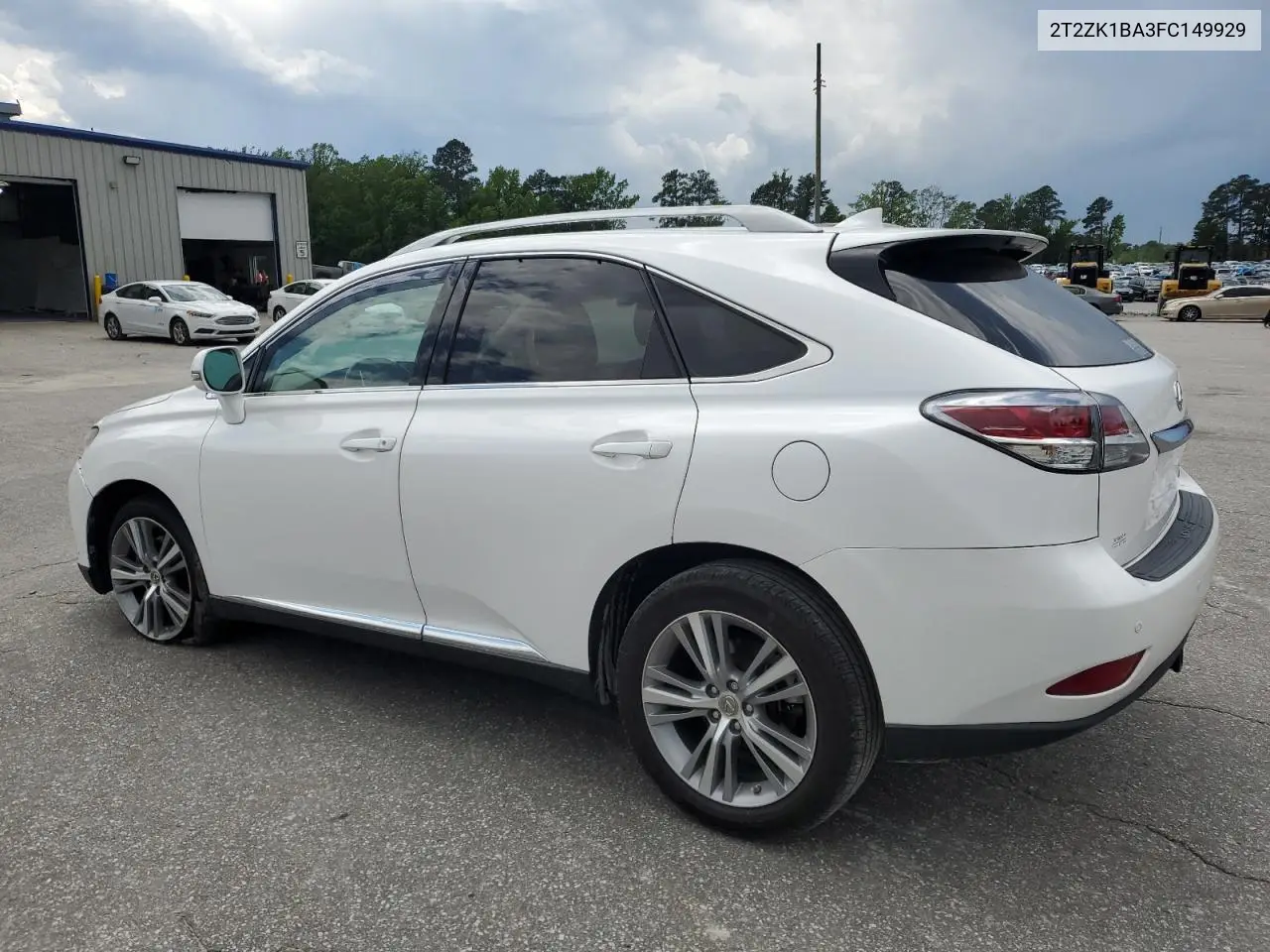 2015 Lexus Rx 350 VIN: 2T2ZK1BA3FC149929 Lot: 56736235