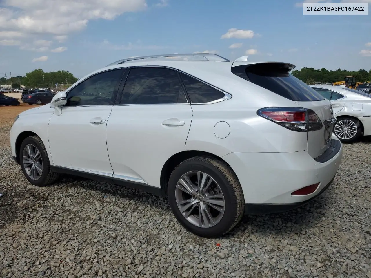 2015 Lexus Rx 350 VIN: 2T2ZK1BA3FC169422 Lot: 56740075