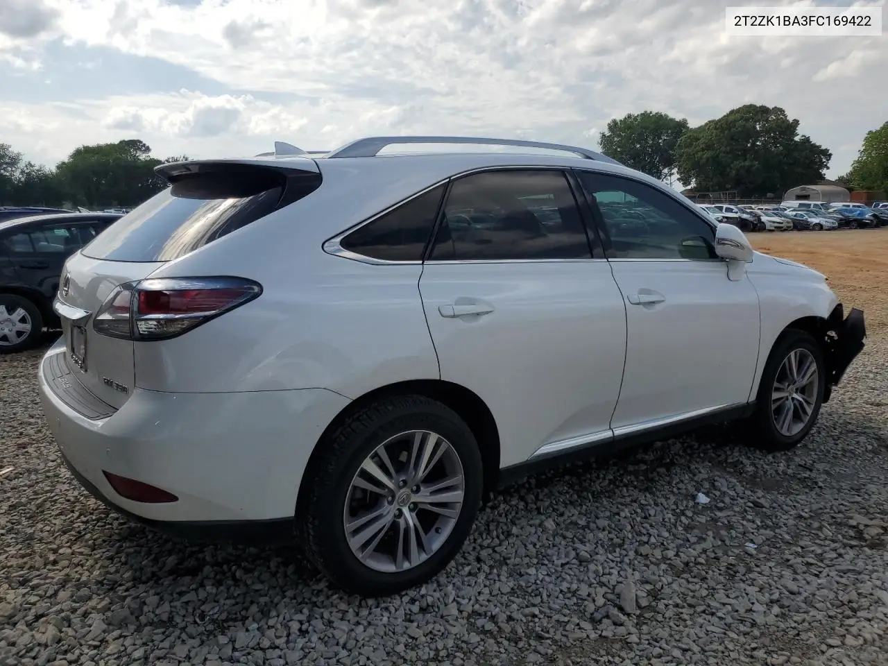 2015 Lexus Rx 350 VIN: 2T2ZK1BA3FC169422 Lot: 56740075