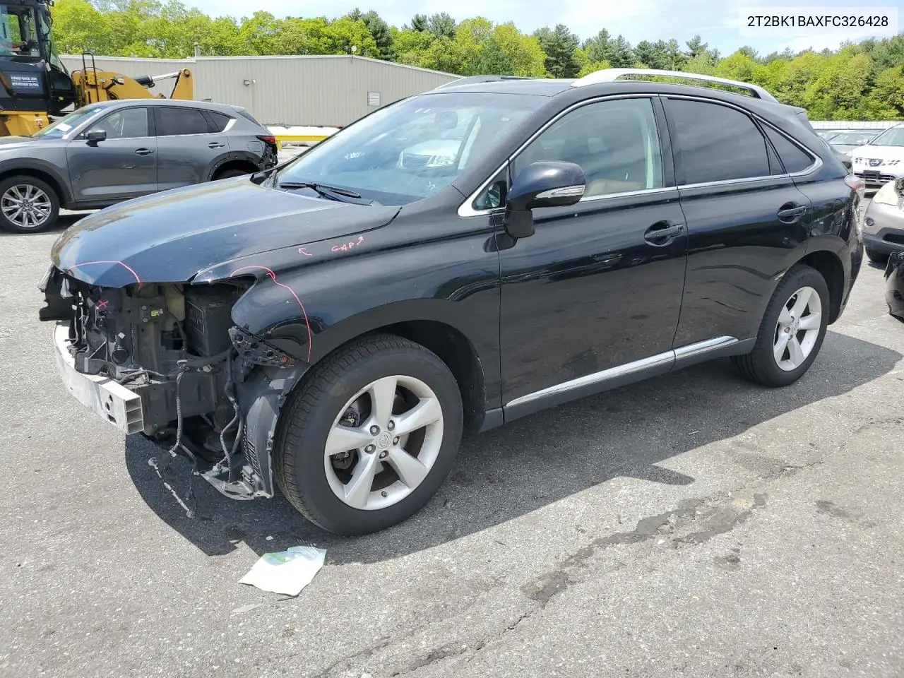 2015 Lexus Rx 350 Base VIN: 2T2BK1BAXFC326428 Lot: 56966755