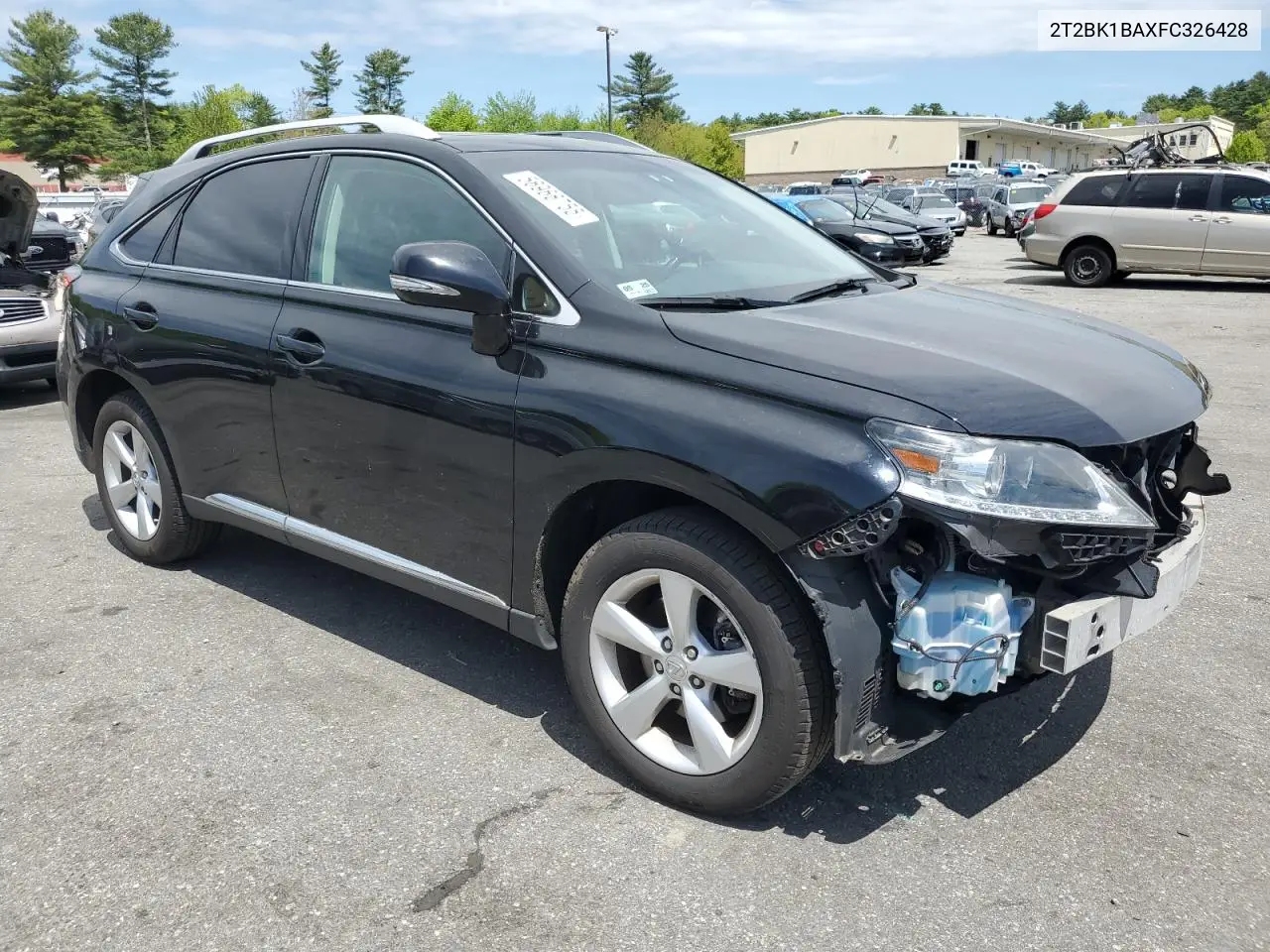 2015 Lexus Rx 350 Base VIN: 2T2BK1BAXFC326428 Lot: 56966755